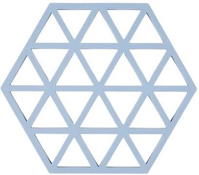 Zone Denmark Silikonová podložka pod horké Triangles Blue