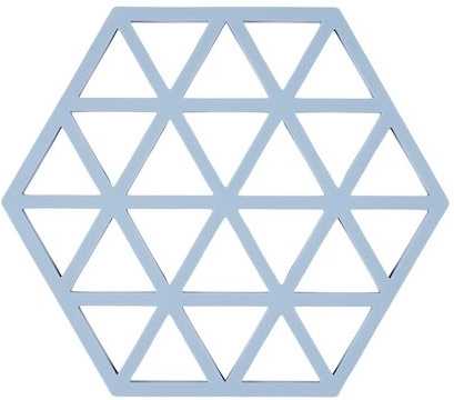 Zone Denmark Silikonová podložka pod horké Triangles Blue