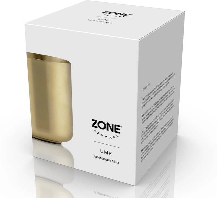 Zone Denmark Kelímek na zubní kartáček Ume Brass