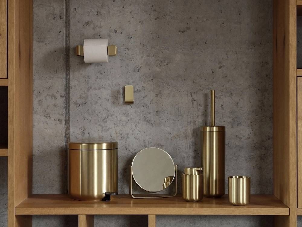 Zone Denmark Kartáč na WC Ume Brass