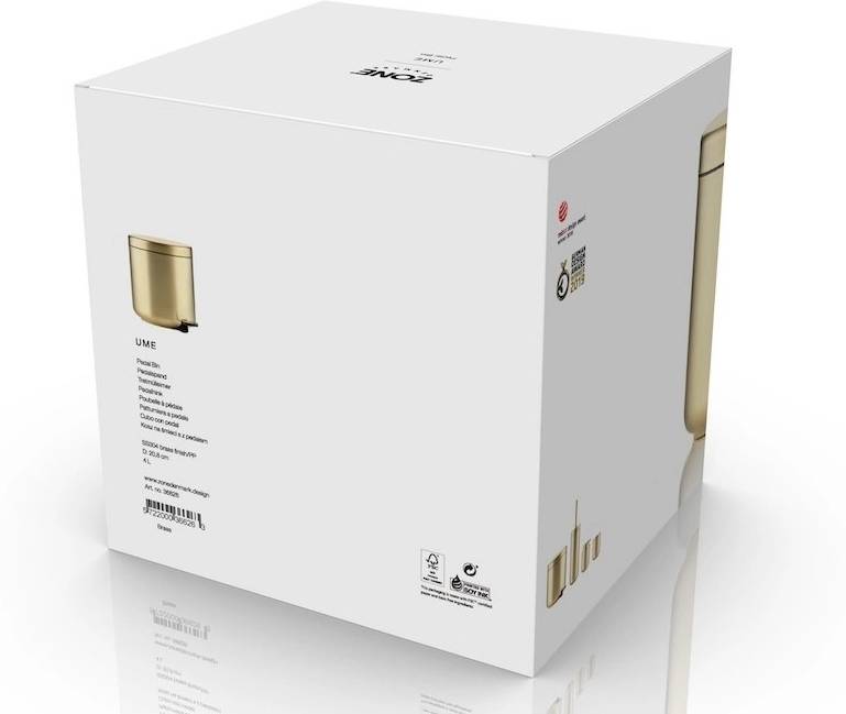 Zone Denmark Koupelnový pedálový koš Ume Brass