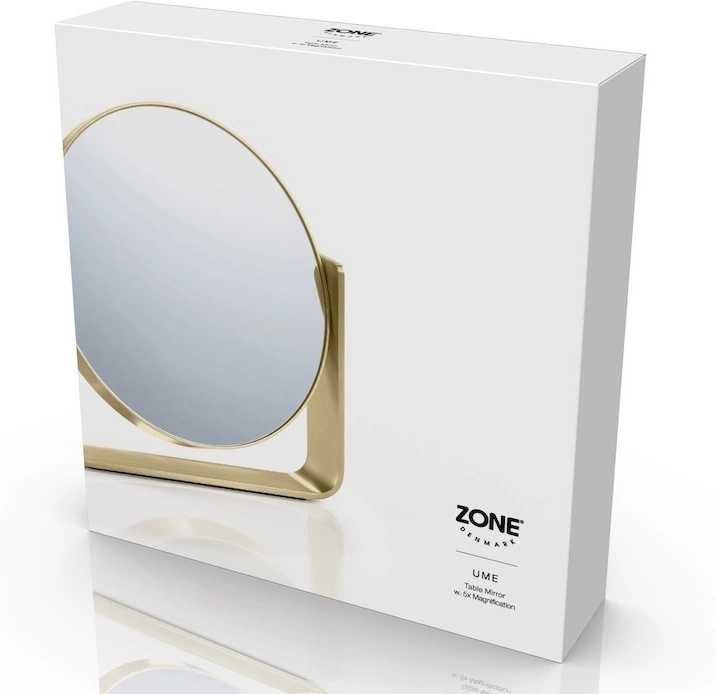 Zone Denmark Kosmetické stolní zrcadlo Ume Brass