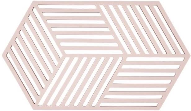 Zone Denmark Silikonová podložka pod horké Hexagon Rose
