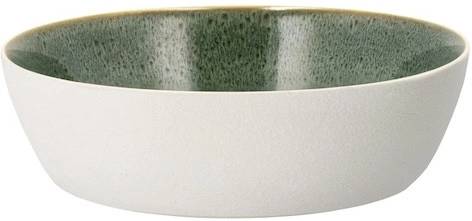 Bitz Kameninová miska na polévku 850 ml  White/Green