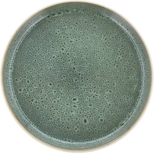 Bitz Kameninový dezertní talíř 21 cm White/Green