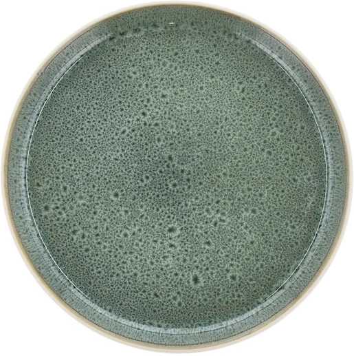 Bitz Kameninový dezertní talíř 21 cm White/Green