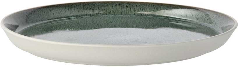 Bitz Kameninový mělký talíř 27 cm White/Green