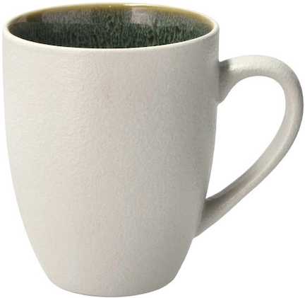 Bitz Kameninový hrnek s ouškem 30 cl  White/Green