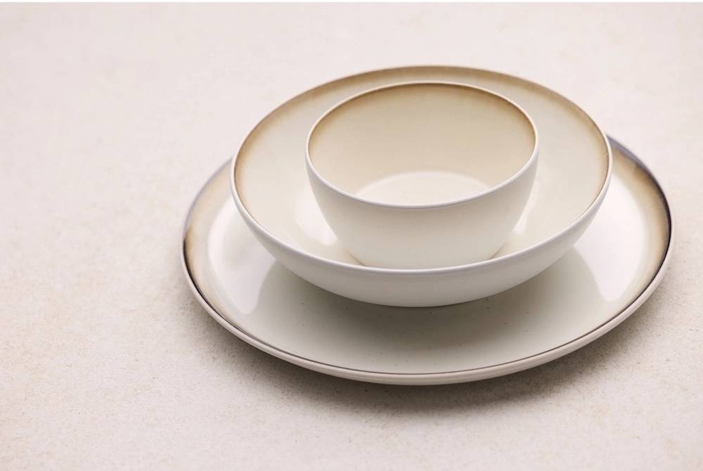 Bitz Kameninová mísa na těstoviny 20 cm  White/Cream