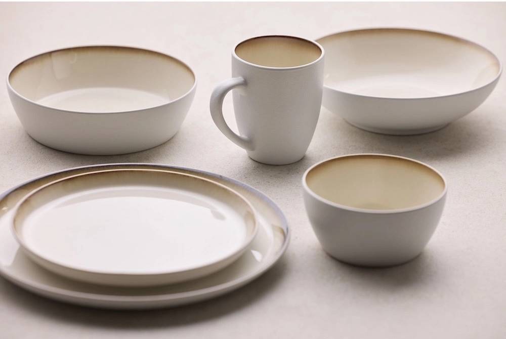 Bitz Kameninová mísa na těstoviny 20 cm  White/Cream