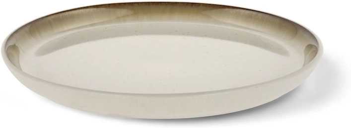 Bitz Kameninový dezertní talíř 21 cm White/Cream