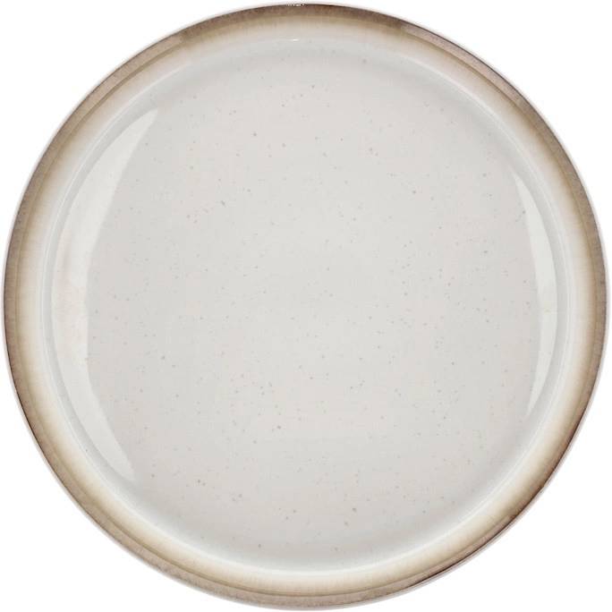Bitz Kameninový mělký talíř 27 cm White/Cream