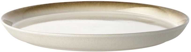 Bitz Kameninový mělký talíř 27 cm White/Cream
