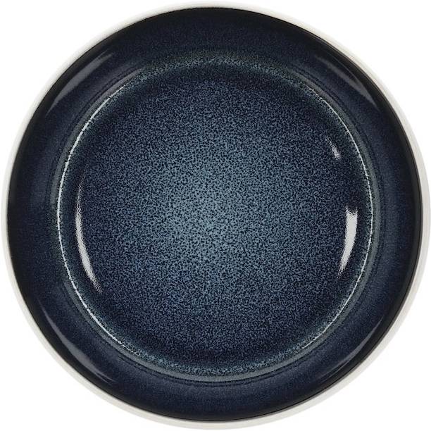 Bitz Kameninová miska na polévku 850 ml  White/Dark Blue