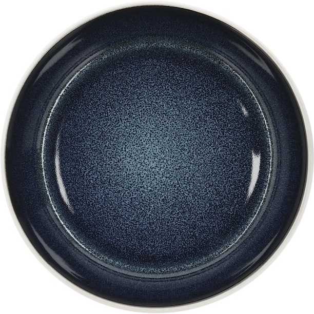 Bitz Kameninová miska na polévku 850 ml  White/Dark Blue