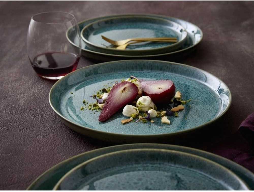 Bitz Kameninový dezertní talíř 21 cm Green/Green