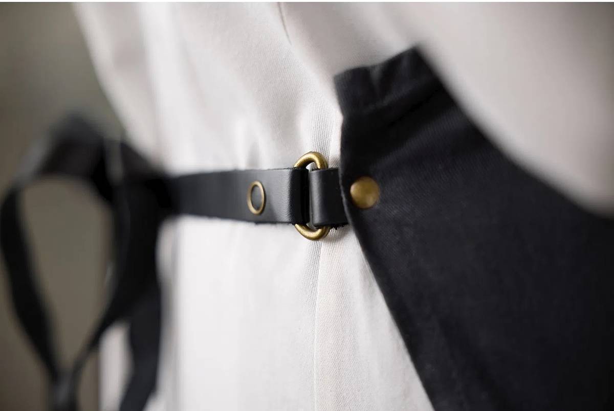 Blomsterbergs Kuchyňská zástěra Grey 70x90 cm