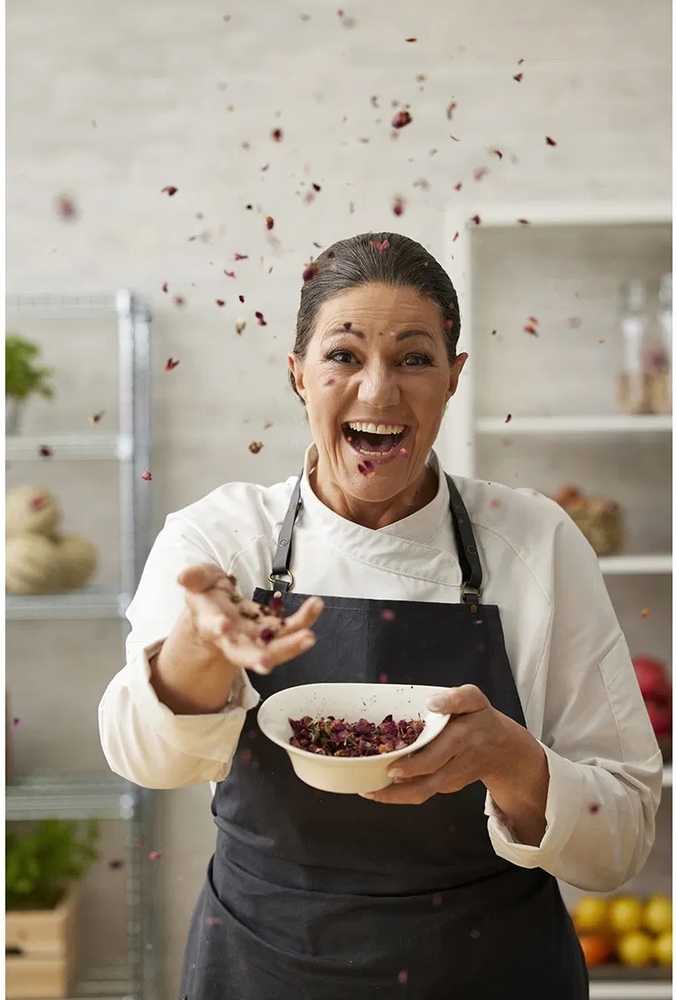 Blomsterbergs Kuchyňská zástěra Grey 70x90 cm