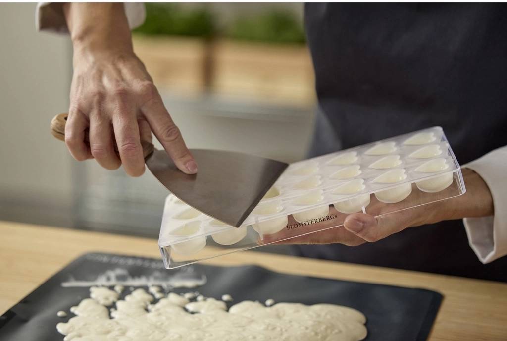 Blomsterbergs Špachtle na čokoládu Dub/Nerez