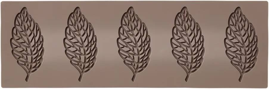 Blomsterbergs Silikonová forma na ozdoby čokoládové Lístky Latte