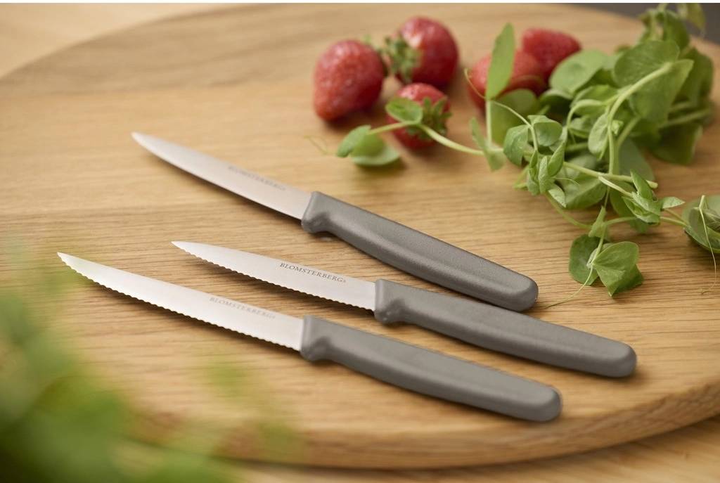 Blomsterbergs Sada nožů na bylinky Latte 3 ks