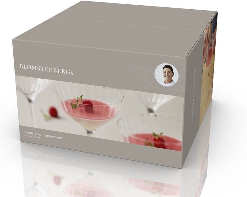 Blomsterbergs Sklenice na dezerty 430ml (4ks)