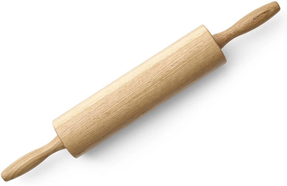 Blomsterbergs Dubový váleček na těsto s kuličkovými ložisky