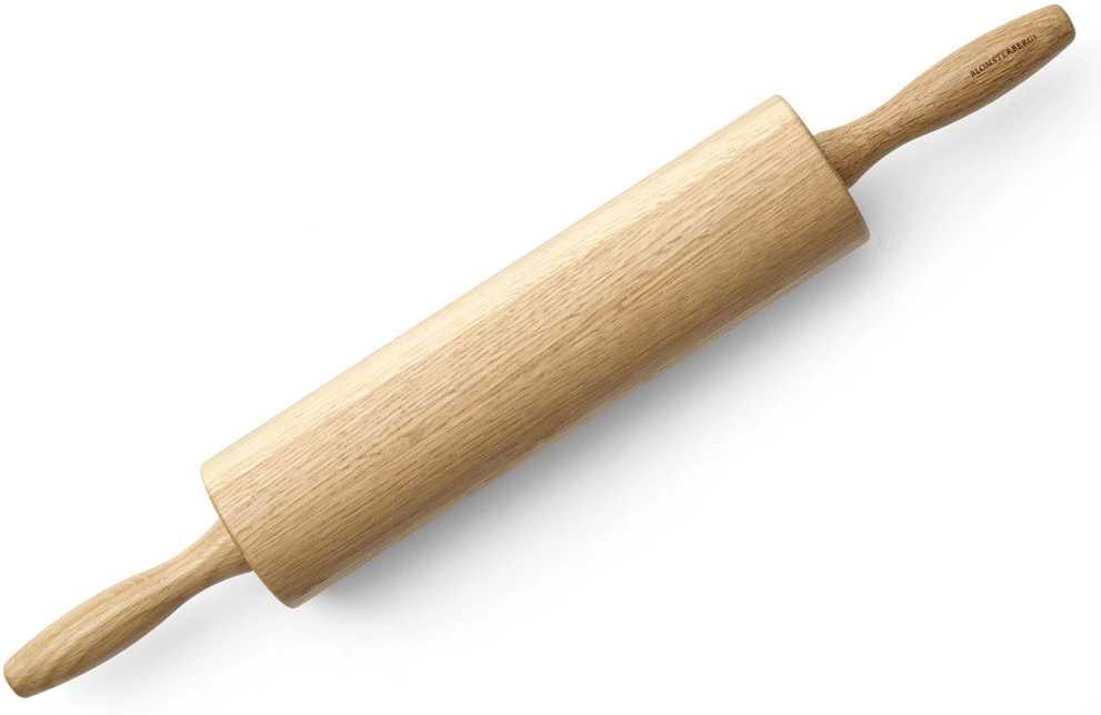 Blomsterbergs Dubový váleček na těsto s kuličkovými ložisky