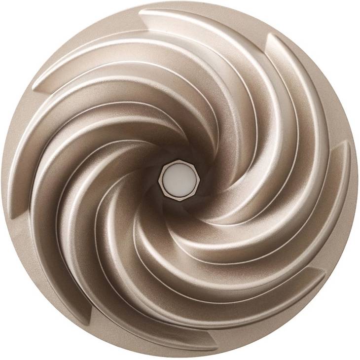 Blomsterbergs Forma na bábovku 24x9cm Rose gold