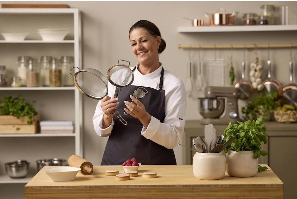 Blomsterbergs Kovové sítko 14 cm