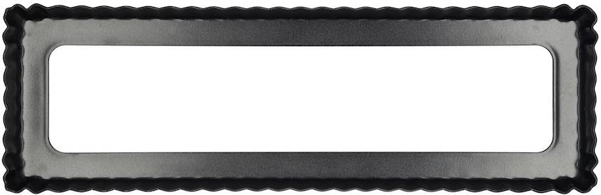 Blomsterbergs Obdelníková forma na koláč 35x11x2,6 Dark Grey