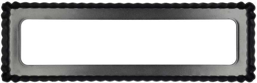 Blomsterbergs Obdelníková forma na koláč 35x11x2,6 Dark Grey