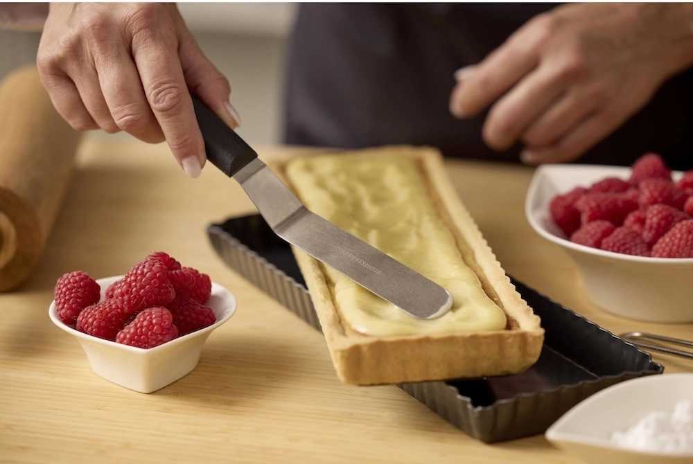 Blomsterbergs Obdelníková forma na koláč 35x11x2,6 Dark Grey