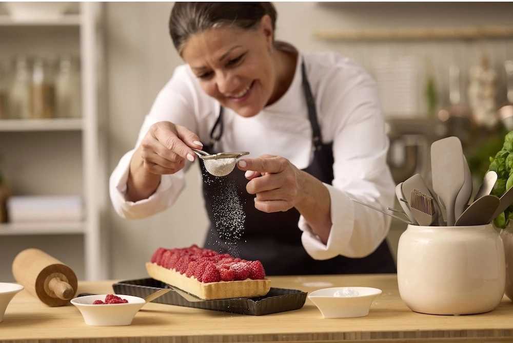 Blomsterbergs Obdelníková forma na koláč 35x11x2,6 Dark Grey