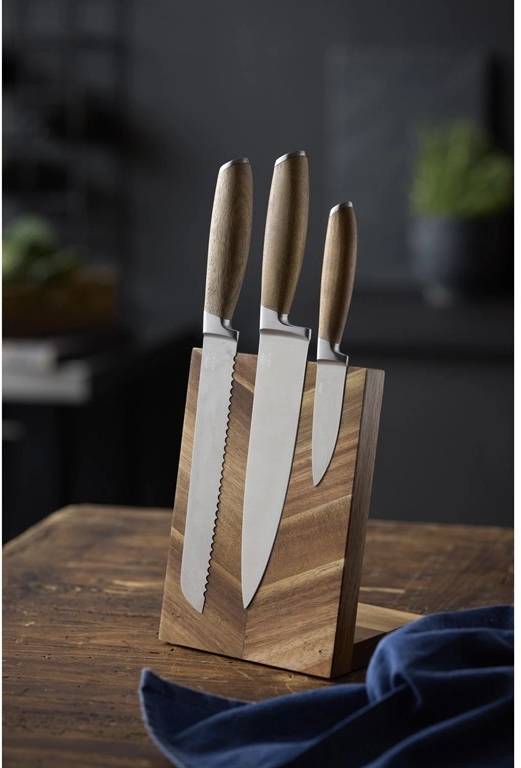 Holm Nůž na chleba 33 cm Nerez/Akáciové dřevo