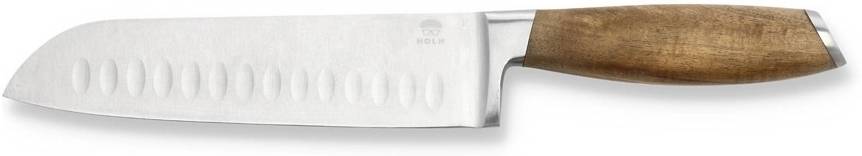 Holm Santoku nůž 31 cm Nerez/Akáciové dřevo