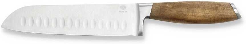 Holm Santoku nůž 31 cm Nerez/Akáciové dřevo