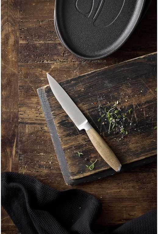 Holm Kuchyňský nůž 24 cm Nerez/Akáciové dřevo