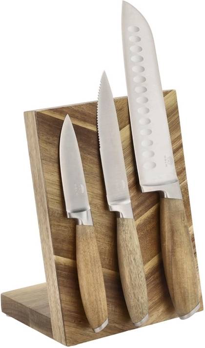 Holm Stojan na nože Akáciové dřevo