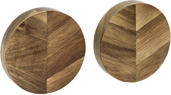 Holm Magnetický držák na nože 2ks Akáciové dřevo