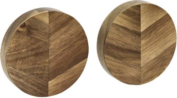 Holm Magnetický držák na nože 2ks Akáciové dřevo