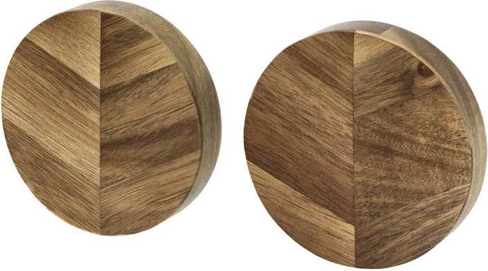 Holm Magnetický držák na nože 2ks Akáciové dřevo