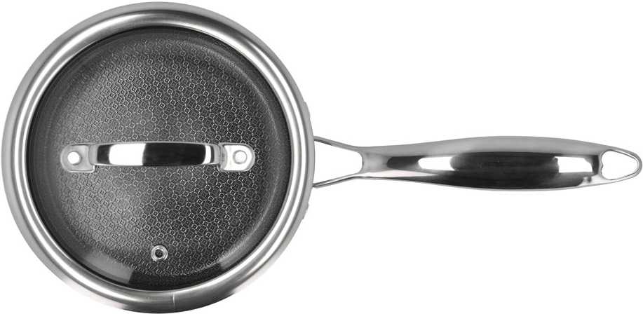 Holm Sada 3 vrstvých hrnců s pokličkami 6ks Nerez