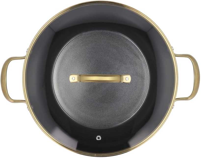 Holm Kastrol Brasserie 8 l černý