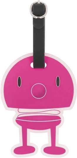 Hoptimist jmenovka na zavazadlo Pink