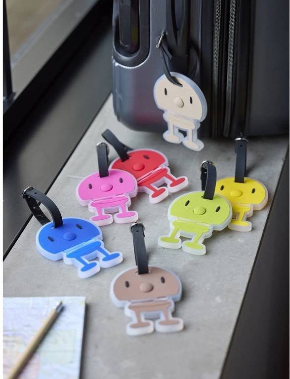 Hoptimist jmenovka na zavazadlo Latte