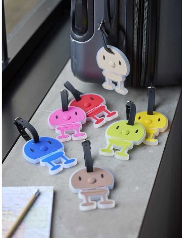 Hoptimist jmenovka na zavazadlo Latte