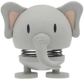 Hoptimist Figurka Hoptimist Slon S Soft Grey