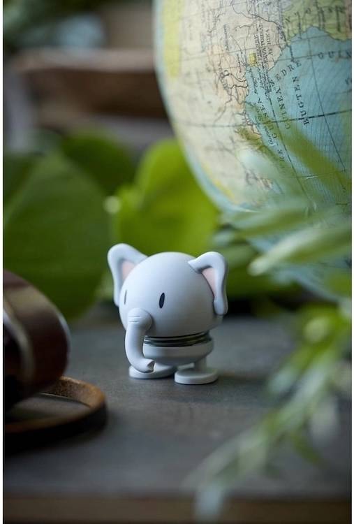 Hoptimist Figurka Hoptimist Slon S Soft Grey