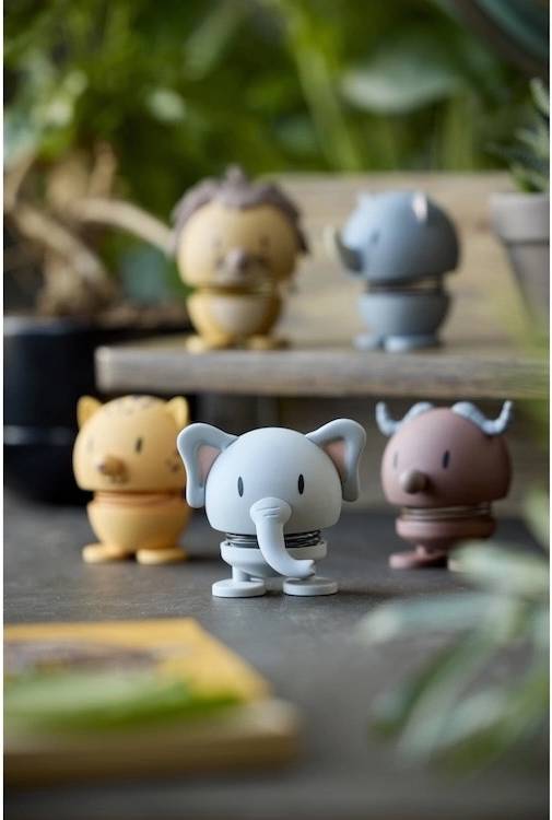 Hoptimist Figurka Hoptimist Slon S Soft Grey